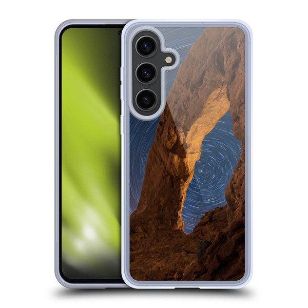 Royce Bair Nightscapes Star Trails Soft Gel Case for Samsung Galaxy S24+ 5G