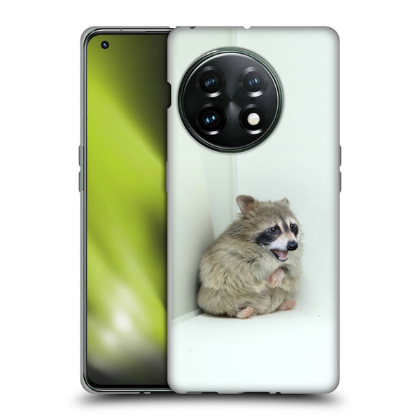 Pixelmated Animals Surreal Wildlife Hamster Raccoon Soft Gel Case for OnePlus 11 5G