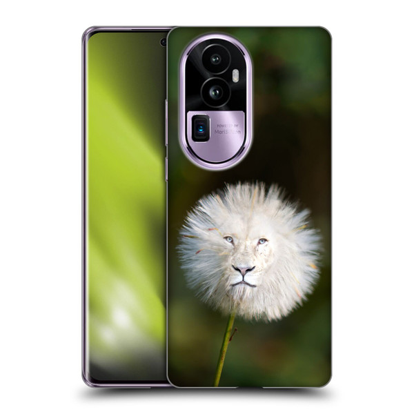 Pixelmated Animals Surreal Wildlife Dandelion Soft Gel Case for OPPO Reno10 Pro+
