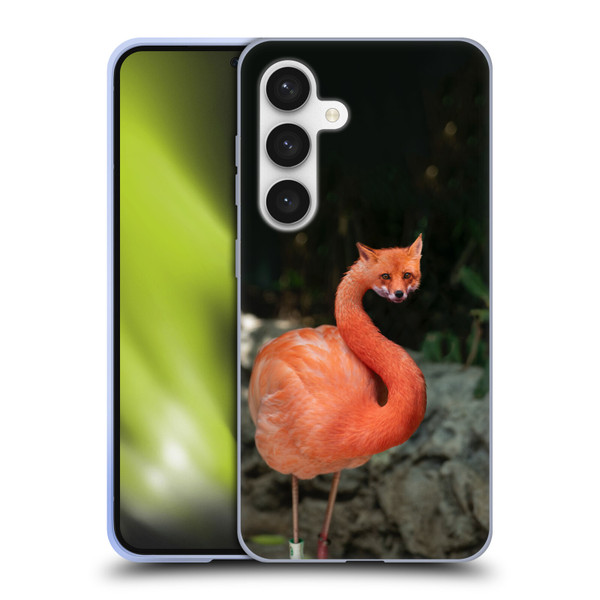 Pixelmated Animals Surreal Wildlife Foxmingo Soft Gel Case for Samsung Galaxy S24 5G