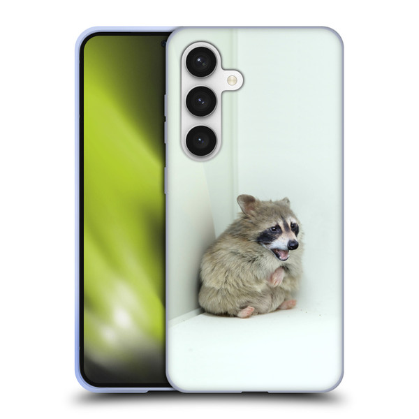 Pixelmated Animals Surreal Wildlife Hamster Raccoon Soft Gel Case for Samsung Galaxy S24 5G
