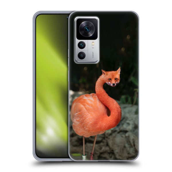 Pixelmated Animals Surreal Wildlife Foxmingo Soft Gel Case for Xiaomi 12T 5G / 12T Pro 5G / Redmi K50 Ultra 5G