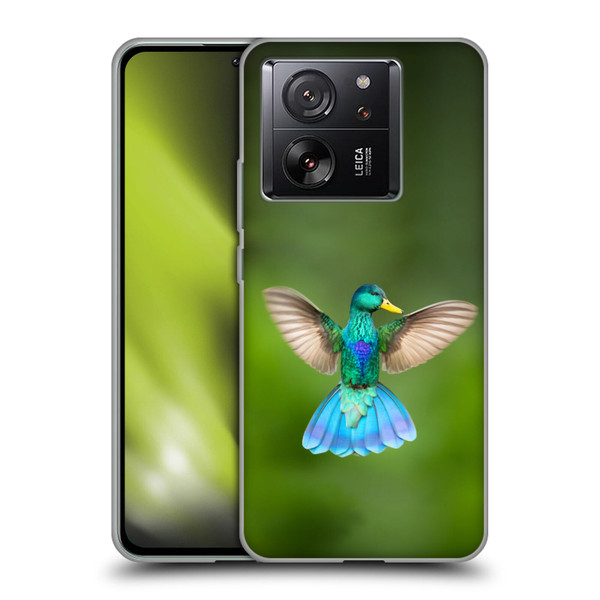 Pixelmated Animals Surreal Wildlife Quaking Bird Soft Gel Case for Xiaomi 13T 5G / 13T Pro 5G