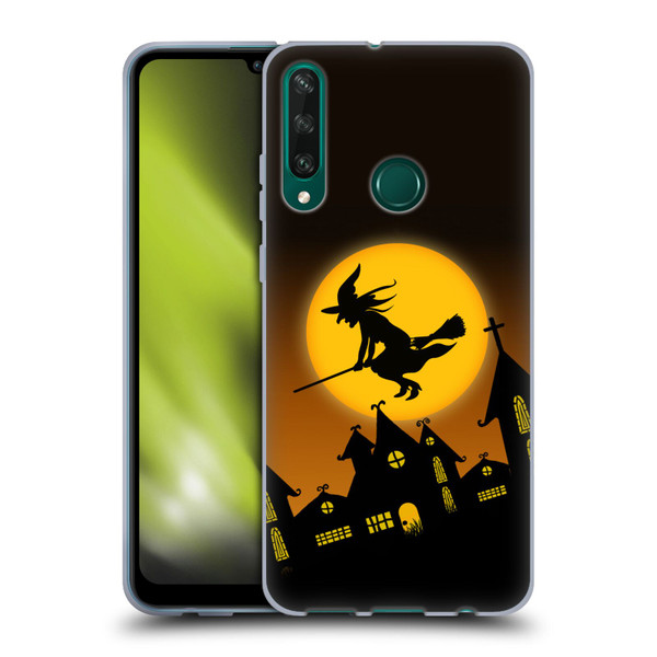Simone Gatterwe Halloween Witch Soft Gel Case for Huawei Y6p