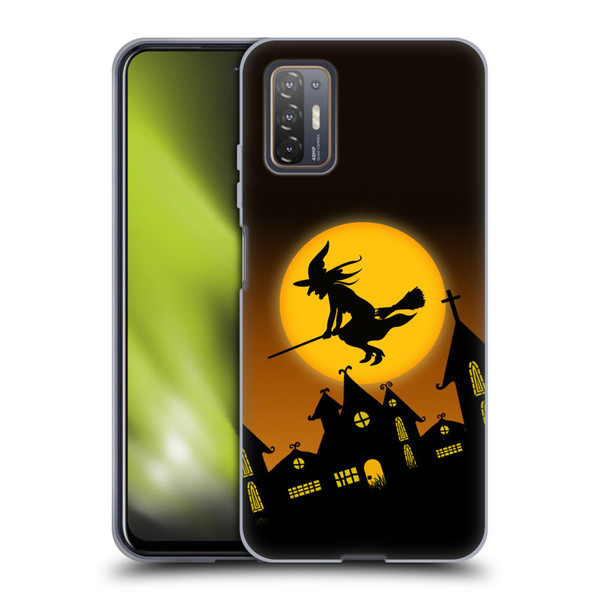 Simone Gatterwe Halloween Witch Soft Gel Case for HTC Desire 21 Pro 5G