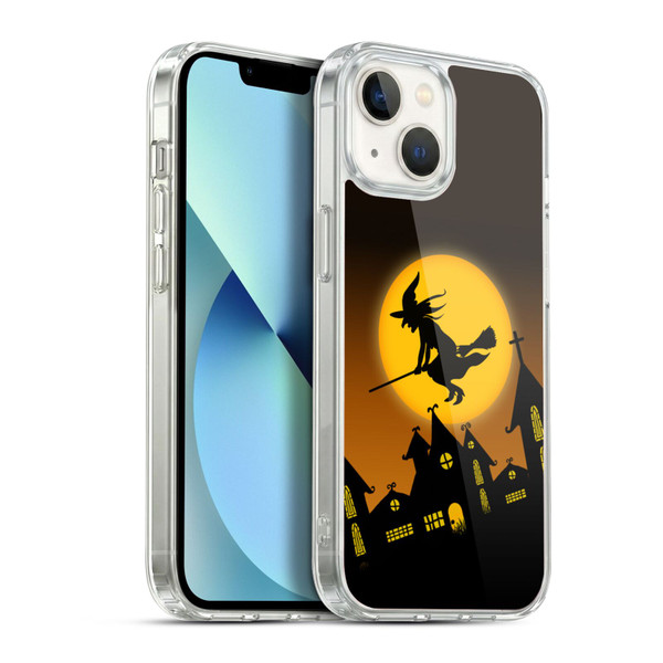 Simone Gatterwe Halloween Witch Soft Gel Case for Apple iPhone 13