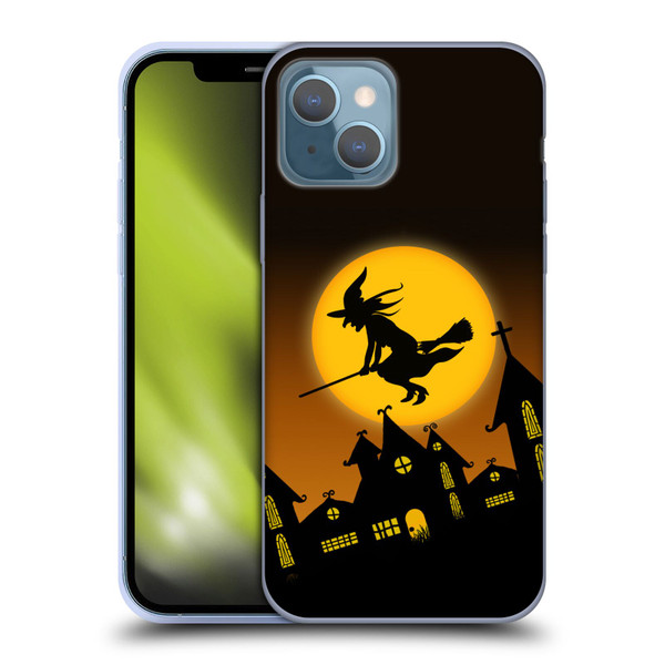 Simone Gatterwe Halloween Witch Soft Gel Case for Apple iPhone 13