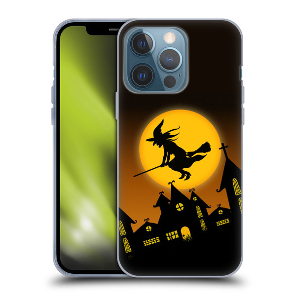 Simone Gatterwe Halloween Witch Soft Gel Case for Apple iPhone 13 Pro