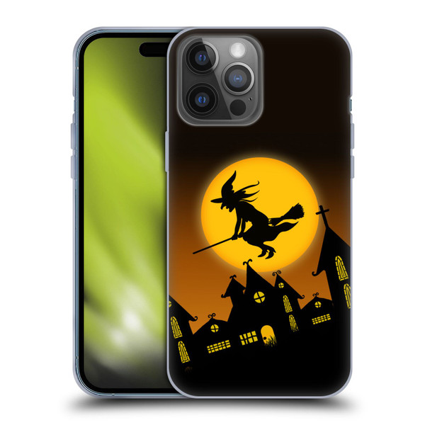 Simone Gatterwe Halloween Witch Soft Gel Case for Apple iPhone 14 Pro Max