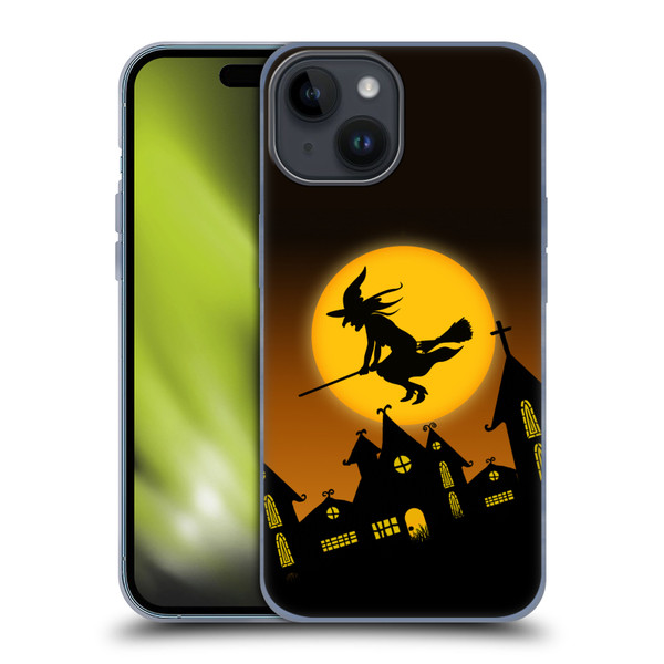 Simone Gatterwe Halloween Witch Soft Gel Case for Apple iPhone 15