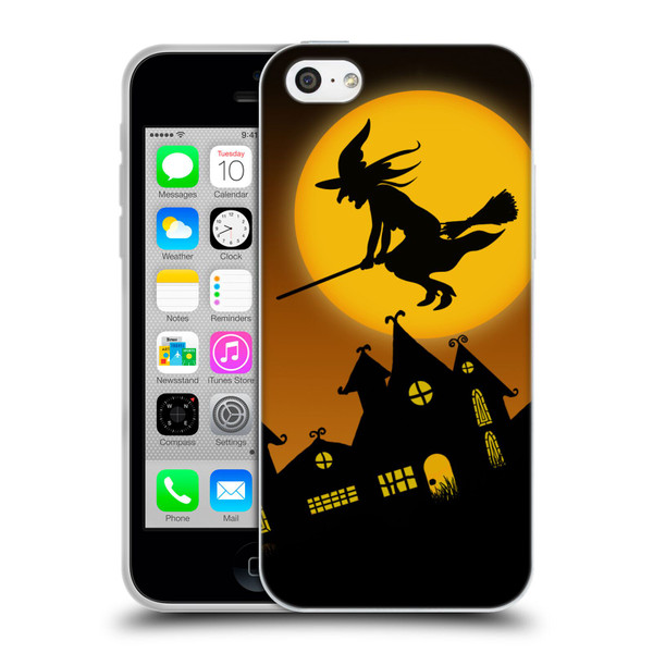 Simone Gatterwe Halloween Witch Soft Gel Case for Apple iPhone 5c