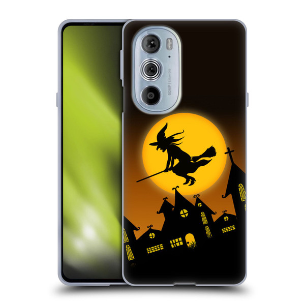 Simone Gatterwe Halloween Witch Soft Gel Case for Motorola Edge X30