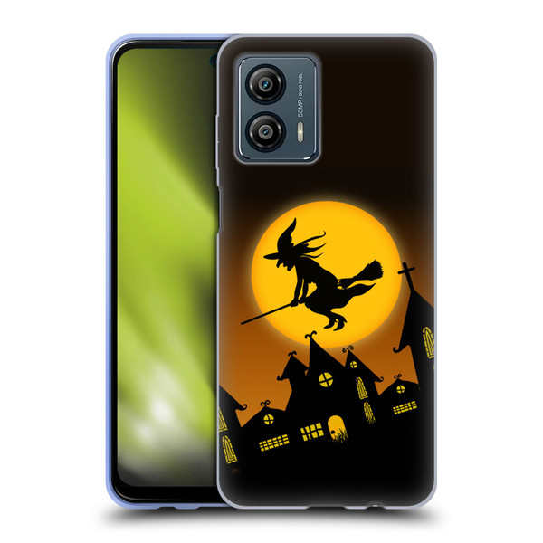 Simone Gatterwe Halloween Witch Soft Gel Case for Motorola Moto G53 5G