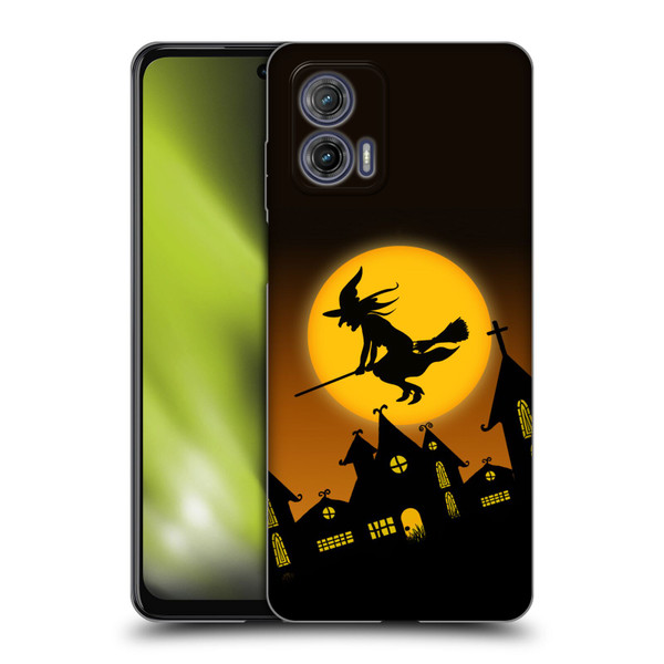Simone Gatterwe Halloween Witch Soft Gel Case for Motorola Moto G73 5G