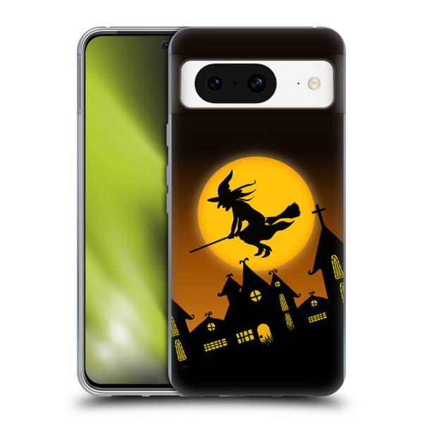 Simone Gatterwe Halloween Witch Soft Gel Case for Google Pixel 8