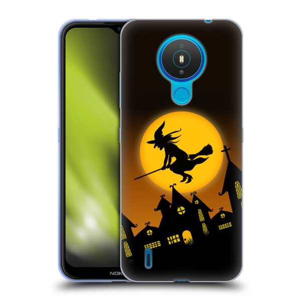 Simone Gatterwe Halloween Witch Soft Gel Case for Nokia 1.4