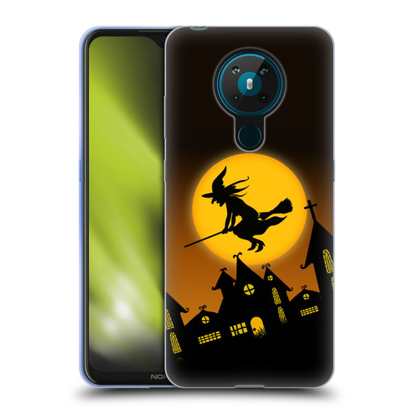 Simone Gatterwe Halloween Witch Soft Gel Case for Nokia 5.3