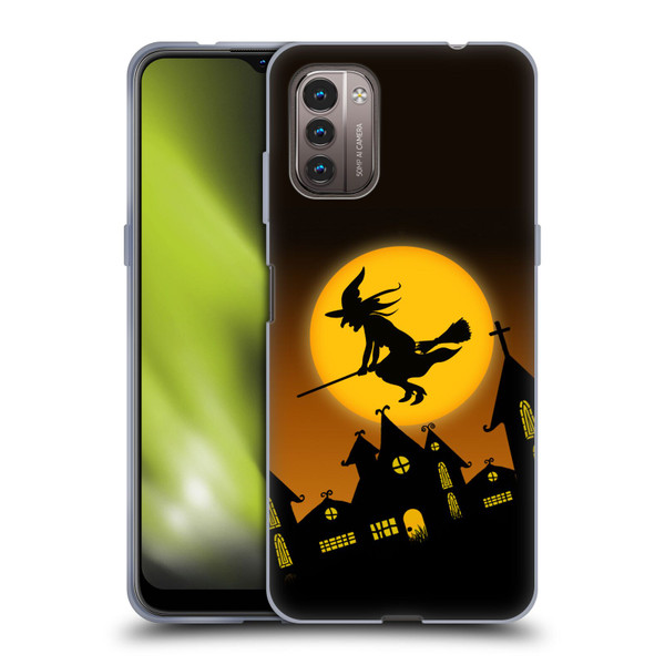 Simone Gatterwe Halloween Witch Soft Gel Case for Nokia G11 / G21