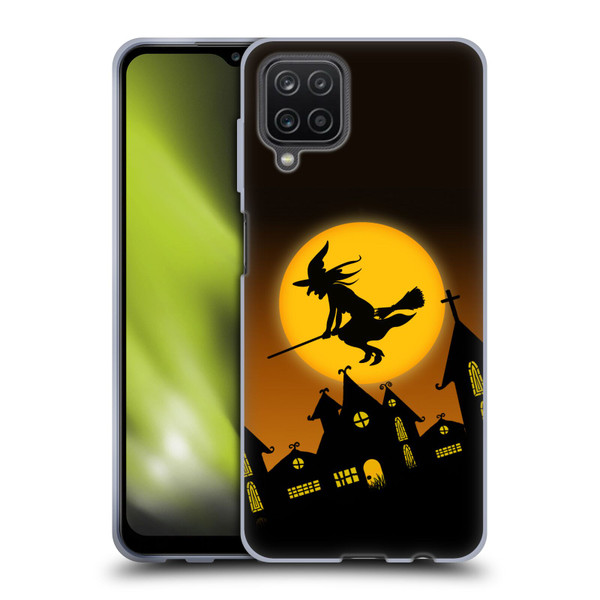 Simone Gatterwe Halloween Witch Soft Gel Case for Samsung Galaxy A12 (2020)