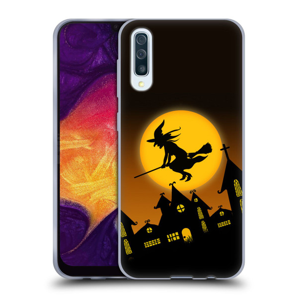 Simone Gatterwe Halloween Witch Soft Gel Case for Samsung Galaxy A50/A30s (2019)
