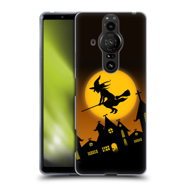 Simone Gatterwe Halloween Witch Soft Gel Case for Sony Xperia Pro-I