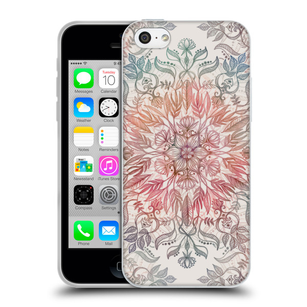 Micklyn Le Feuvre Mandala Autumn Spice Soft Gel Case for Apple iPhone 5c