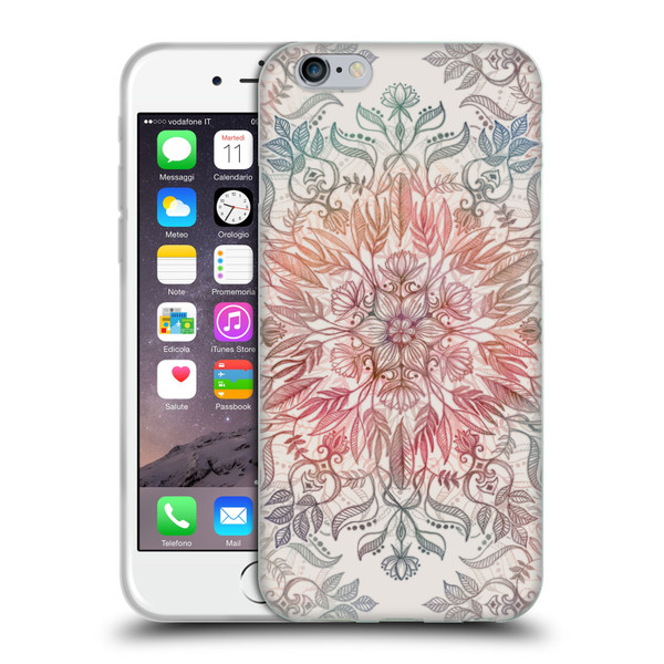 Micklyn Le Feuvre Mandala Autumn Spice Soft Gel Case for Apple iPhone 6 / iPhone 6s