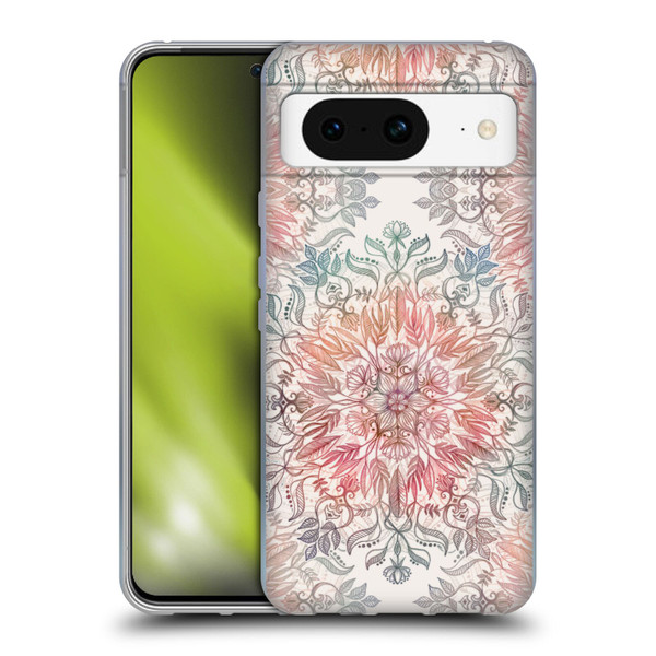 Micklyn Le Feuvre Mandala Autumn Spice Soft Gel Case for Google Pixel 8