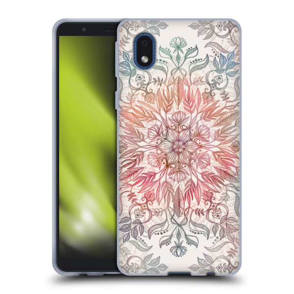 Micklyn Le Feuvre Mandala Autumn Spice Soft Gel Case for Samsung Galaxy A01 Core (2020)