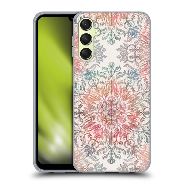 Micklyn Le Feuvre Mandala Autumn Spice Soft Gel Case for Samsung Galaxy A24 4G / Galaxy M34 5G