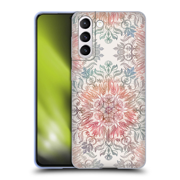 Micklyn Le Feuvre Mandala Autumn Spice Soft Gel Case for Samsung Galaxy S21 5G