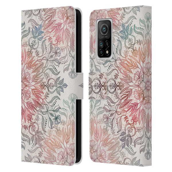 Micklyn Le Feuvre Mandala Autumn Spice Leather Book Wallet Case Cover For Xiaomi Mi 10T 5G