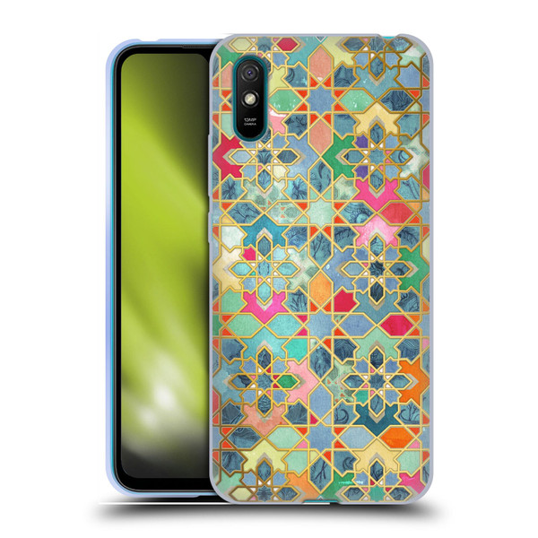 Micklyn Le Feuvre Moroccan Gilt and Glory Soft Gel Case for Xiaomi Redmi 9A / Redmi 9AT