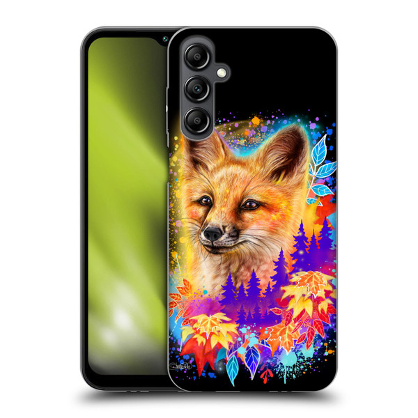 Sheena Pike Animals Red Fox Spirit & Autumn Leaves Soft Gel Case for Samsung Galaxy M14 5G