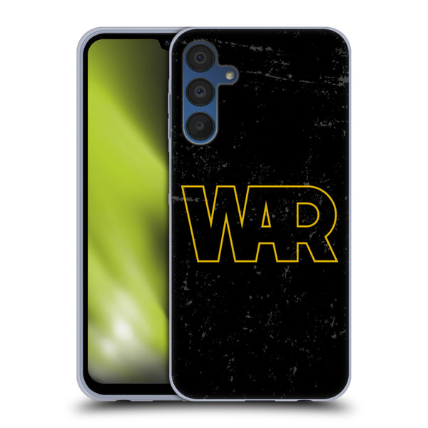 War Graphics Logo Soft Gel Case for Samsung Galaxy A15