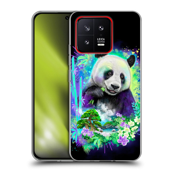 Sheena Pike Animals Rainbow Bamboo Panda Spirit Soft Gel Case for Xiaomi 13 5G