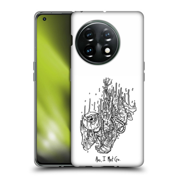 Matt Bailey Art Alas I Must Go Soft Gel Case for OnePlus 11 5G