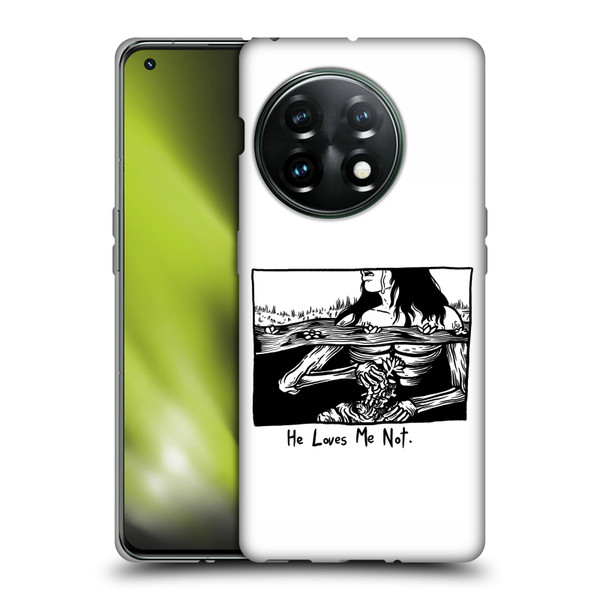 Matt Bailey Art Loves Me Not Soft Gel Case for OnePlus 11 5G