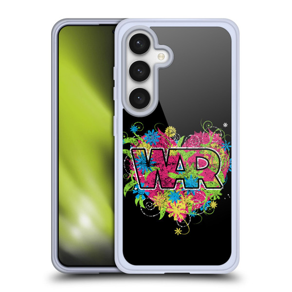 War Graphics Heart Logo Soft Gel Case for Samsung Galaxy S24 5G