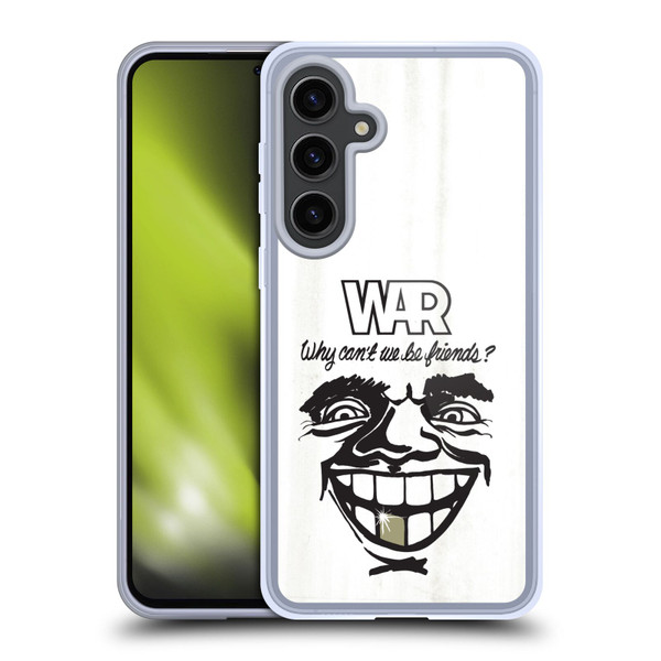 War Graphics Friends Art Soft Gel Case for Samsung Galaxy S24+ 5G