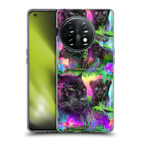Sheena Pike Big Cats Daydream Panthers Soft Gel Case for OnePlus 11 5G