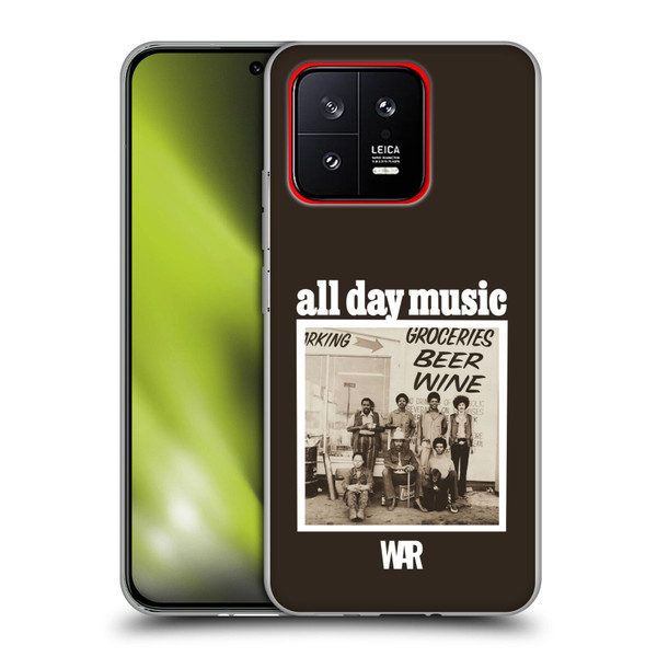 War Graphics All Day Music Album Soft Gel Case for Xiaomi 13 5G