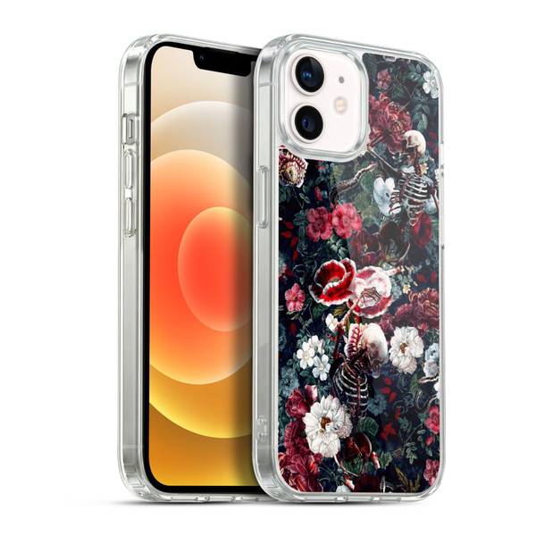 Riza Peker Skulls 9 Skeletal Bloom Soft Gel Case for Apple iPhone 12 / iPhone 12 Pro & MagSafe