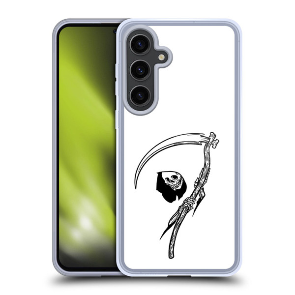 Matt Bailey Art Negative Reaper Soft Gel Case for Samsung Galaxy S24+ 5G