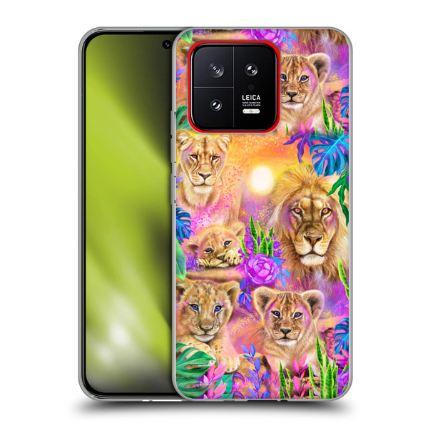 Sheena Pike Big Cats Daydream Lions And Cubs Soft Gel Case for Xiaomi 13 5G