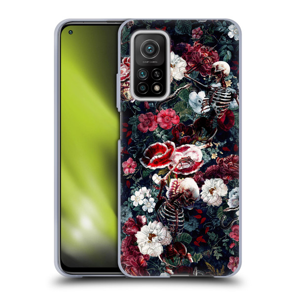 Riza Peker Skulls 9 Skeletal Bloom Soft Gel Case for Xiaomi Mi 10T 5G
