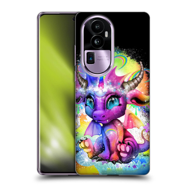 Sheena Pike Dragons Rainbow Lil Dragonz Soft Gel Case for OPPO Reno10 Pro+
