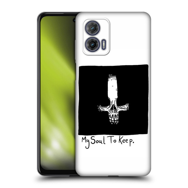 Matt Bailey Skull My Soul To Keep Soft Gel Case for Motorola Moto G73 5G