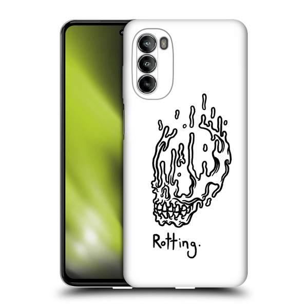 Matt Bailey Skull Rotting Soft Gel Case for Motorola Moto G82 5G