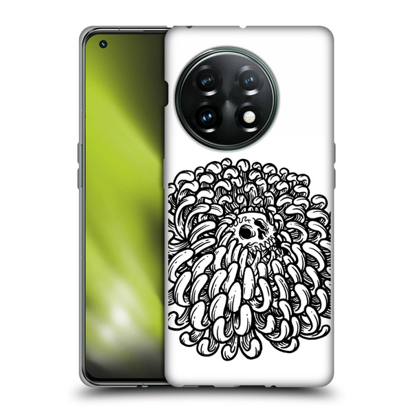Matt Bailey Skull Flower Soft Gel Case for OnePlus 11 5G